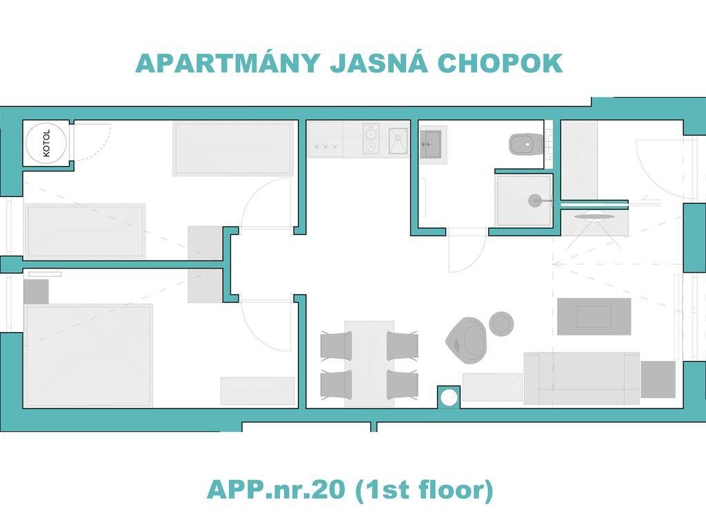 Apartmany Jasna Chopok Demänovská Dolina Værelse billede